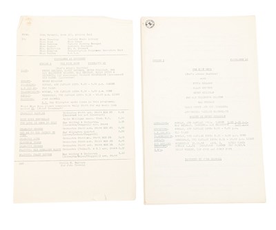 Lot 180 - THE GOON SHOW – BBC COMEDY SHOW 1951-1960 - ORIGINAL RECORDING SCRIPT