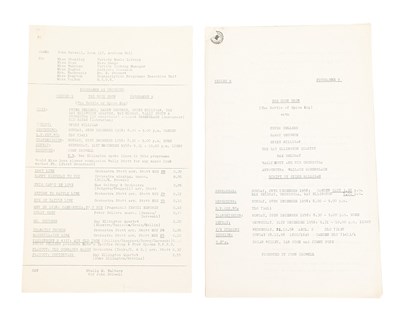 Lot 160 - THE GOON SHOW – BBC COMEDY SHOW 1951-1960 - ORIGINAL RECORDING SCRIPT