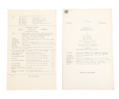 Lot 191 - THE GOON SHOW – BBC COMEDY SHOW 1951-1960 - ORIGINAL RECORDING SCRIPT