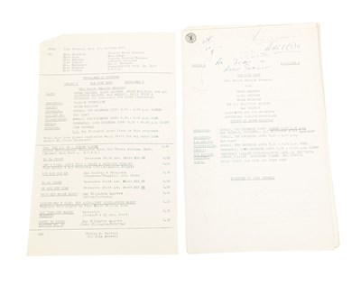 Lot 199 - THE GOON SHOW – BBC COMEDY SHOW 1951-1960 - ORIGINAL RECORDING SCRIPT