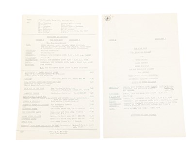 Lot 205 - THE GOON SHOW – BBC COMEDY SHOW 1951-1960 - ORIGINAL RECORDING SCRIPT