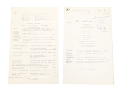 Lot 213 - THE GOON SHOW – BBC COMEDY SHOW 1951-1960 - ORIGINAL RECORDING SCRIPT