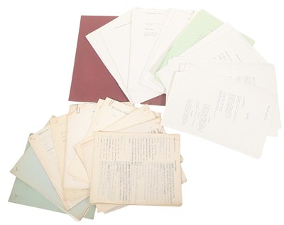 Lot 269 - SID COLIN COLLECTION - SKETCHES & OTHER ITEMS