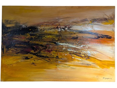 Lot 80 - MANNER OF ZAO WOU-KI 赵无极 (1920 - 2013) - UNTITLED - 1962