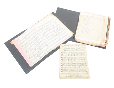 Lot 280 - SID COLIN COLLECTION - LYRICS & MUSIC