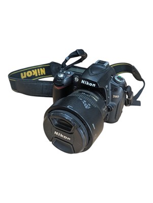 Lot 342 - NIKON, JAPAN - CIRCA 2008 D90 DSLR & LENSES