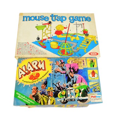 Lot 734 - BOARD GAMES - MOUSE TRAP & ALARM GAMES