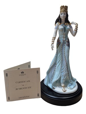 Lot 186 - COALPORT - 1996 BONE CHINA DELILAH LIMITED EDITION FIGURE