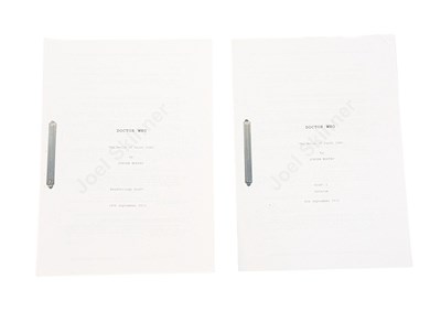 Lot 349 - DOCTOR WHO - THE BELLS OF SAINT JOHN (2013) - 2X ORIGINAL DRAFT SCRIPTS