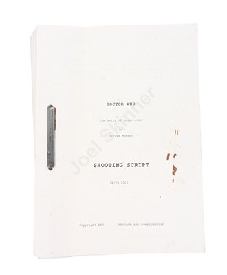 Lot 367 - DOCTOR WHO - THE BELLS OF SAINT JOHN (2013) - ORIGINAL PRODUCTION SCRIPT