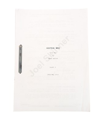 Lot 313 - DOCTOR WHO - COLD WAR (2013) - ORIGINAL DRAFT SCRIPT