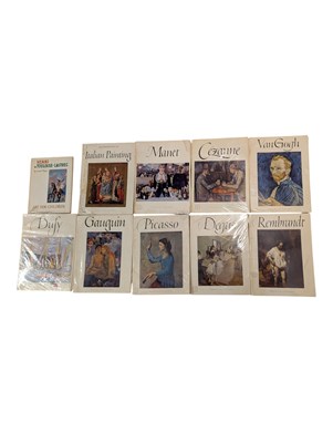 Lot 505 - COLLECTION OF NINE ARTISTS REFERENCE BOOKS