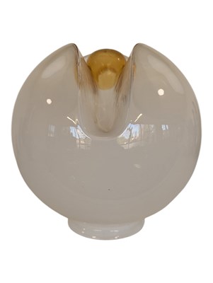 Lot 195 - VINTAGE 1970S ITALIAN GLASS CEILING LIGHT