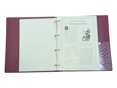Lot 504 - 1990 THE BLACK SESQUICENTENNIAL STAMP COLLECTION