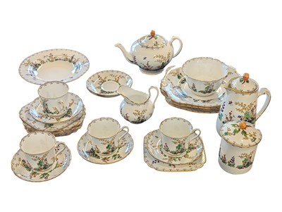 Lot 199 - EARLY 20TH CENTURY 1930S TUSCAN ART DECO GARDEN TEA SERVICE
