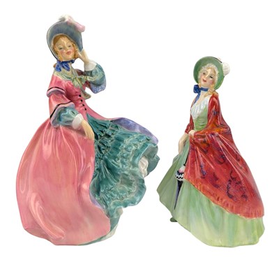 Lot 134 - TWO ROYAL DOULTON PORCELAIN FIGURINES