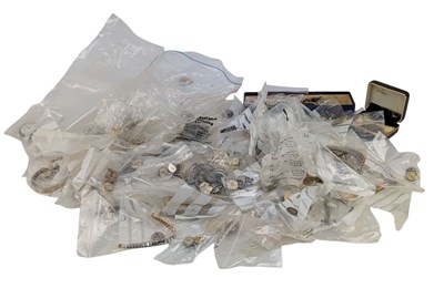 Lot 144 - LARGE COLLECTION OF VARIOUS WATCH PARTS