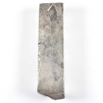 Lot 8 - DUTCH (V.O.C.) SILVER INGOT BAR SALVAGE ROOSWIJK CARGO CIRCA 1739