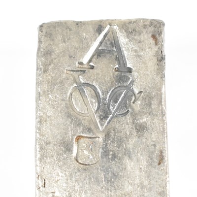 Lot 8 - DUTCH (V.O.C.) SILVER INGOT BAR SALVAGE ROOSWIJK CARGO CIRCA 1739