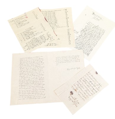 Lot 387 - WOLF HALL (2024) - PRODUCTION PROP LETTERS FROM THE POLE FAMILY