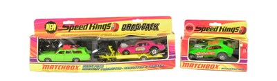 Lot 41 - DIECAST - MATCHBOX DIECAST SPEED KINGS DIECAST MODELS