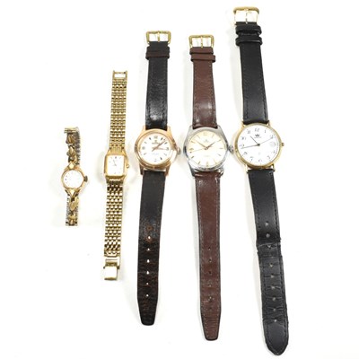 Lot 318 - COLLECTION OF VINTAGE GENTLEMENS WRISTWATCHES