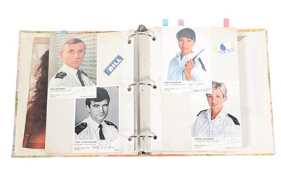 Lot 242 - AUTOGRAPHS - BRITISH ACTORS & MODELS