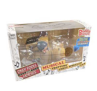 Lot 257 - ONLY FOOLS & HORSES - SIR DAVID JASON - SIGNED MUSICAL TROTTERS THREE WHEELED VAN