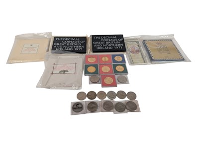 Lot 478 - COLLECTION OF BRITISH COMMEMORATIVE COINS & SETS