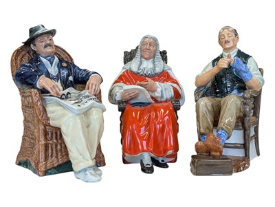 Lot 436 - ROYAL DOULTON - THREE VINTAGE 20TH CENTURY PORCELAIN TABLEWARE