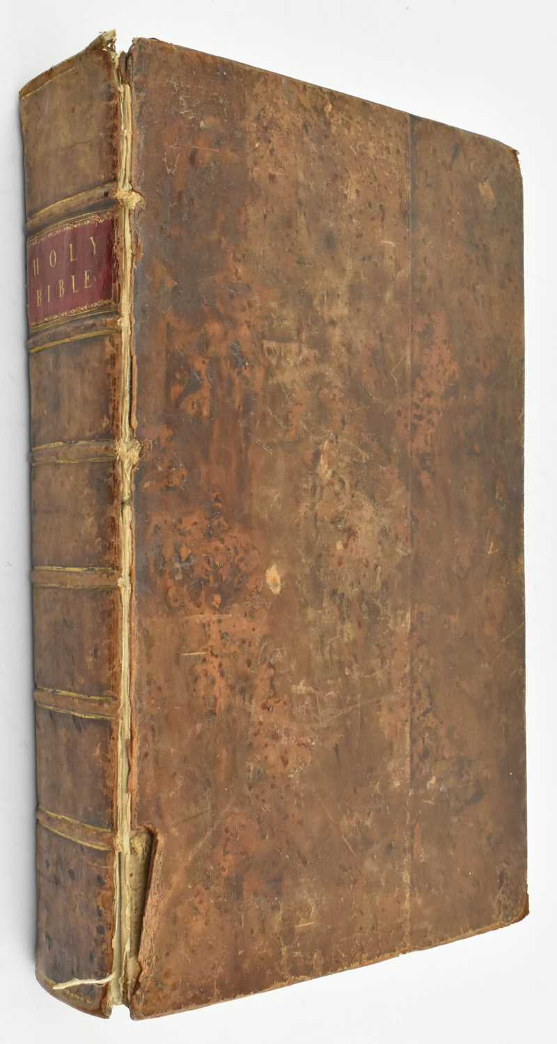 Lot 77 - 1795 THE CHRISTIAN'S BRITISH FAMILY BIBLE BY PAUL WRIGHT
