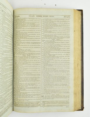 Lot 77 - 1795 THE CHRISTIAN'S BRITISH FAMILY BIBLE BY PAUL WRIGHT