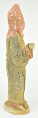 Lot 61 - TANG DYNASTY TERRACOTTA FIGURINE OF HUREN 唐 胡人陶佣
