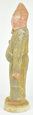 Lot 61 - TANG DYNASTY TERRACOTTA FIGURINE OF HUREN 唐 胡人陶佣