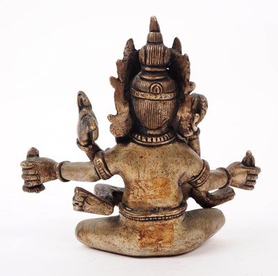 Lot 263 - TIBETAN BUDDHIST YAB YUM FIGURE