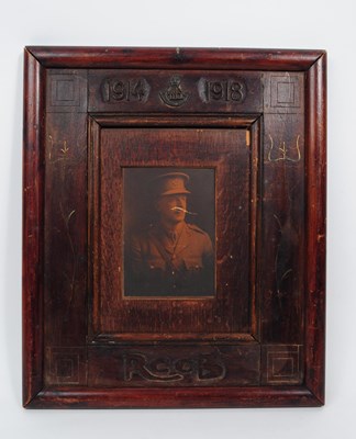 Lot 273 - EARLY 20TH CENTURY WWI DLI PORTRAIT