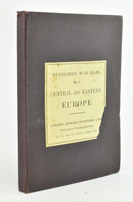 Lot 245 - WW1 MAPS. STANFORD'S WAR MAPS NO. 1 CENTRAL & EASTERN EUROPE