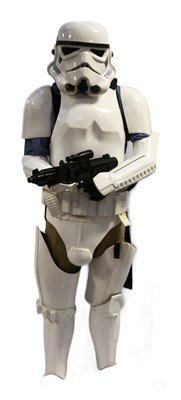 Lot 869 - STAR WARS - LIFESIZE COMPLETE STORMTROOPER 1/1 SCALE COSTUME