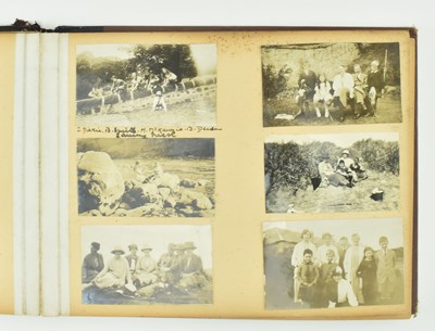 Lot 148 - EARLY 20TH CENTURY PHOTOGRAPH ALBUM OF BRITISH EXPATS IN CALCUTTA