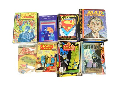 Lot 786 - COLLECTION OF SUPER HERO BOOKS AND COMICS