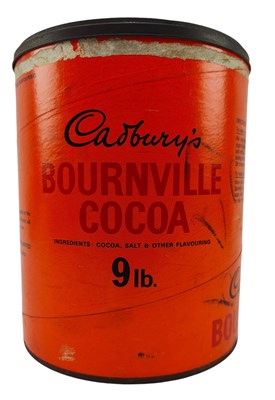 Lot 54 - CADBURY'S - LARGE BOURNVILLE COCOA TIN