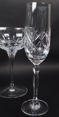 Lot 1 - WATERFORD - COLLECTION OF LISMORE CUT GLASS DRINKING GLASSES