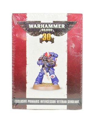 Lot 796 - WARHAMMER - FACTORY SEALED SPACE MARINES 30TH ANNIVERSARY FIGURE