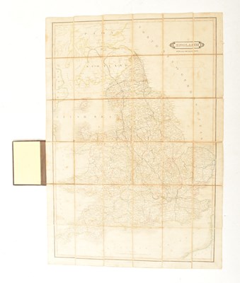 Lot 230 - GREAT BRITAIN. CIRCA 1848 FOLDING MAP BY W. H. LIZARS