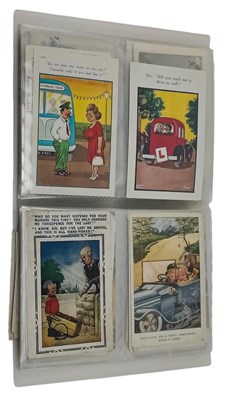 Lot 182 - MOTORING - MIXED SELECTION OF APPROX 90 POSTCARDS