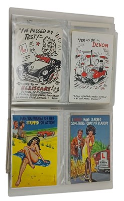 Lot 182 - MOTORING - MIXED SELECTION OF APPROX 90 POSTCARDS