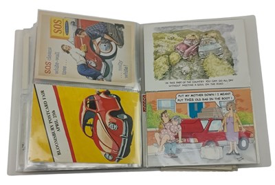 Lot 182 - MOTORING - MIXED SELECTION OF APPROX 90 POSTCARDS