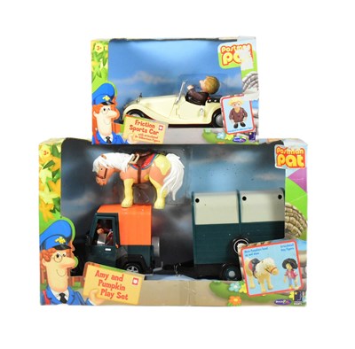 Lot 813 - POSTMAN PAT - X2 POSTMAN PAT PLAYSETS