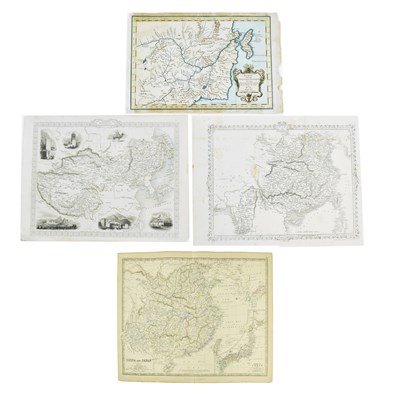 Lot 225 - CHINA & ASIA. FOUR 18TH & 19TH CENTURY LOOSE MAPS