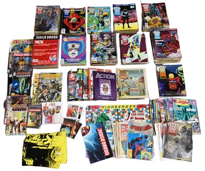 Lot 571 - COMICS - LARGE COLLECTION OF VINTAGE COMICS & OTHER ANNUALS